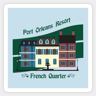 Port Orleans Resort French Quarter Sticker